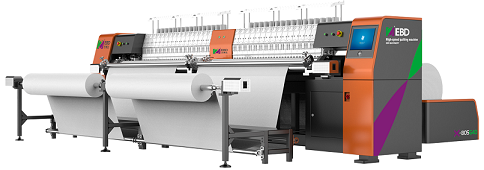 YBD164 Máquina de Bordado de Quilting de Alta Velocidade (Seccionalizada)